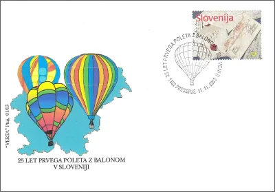 25 LET PRVEGA POLETA Z BALONOM V SLOVENIJI